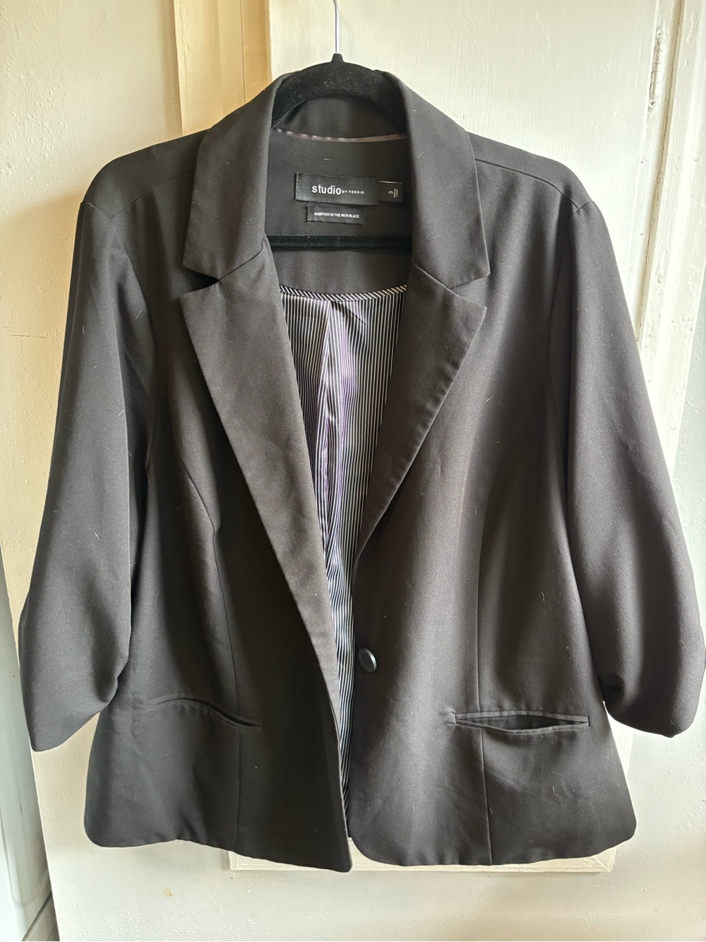 torrid Black Women's Blazer Jacket